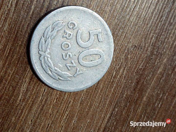 Sprzedam monete 50 gr 1957 r lubelskie Chełm