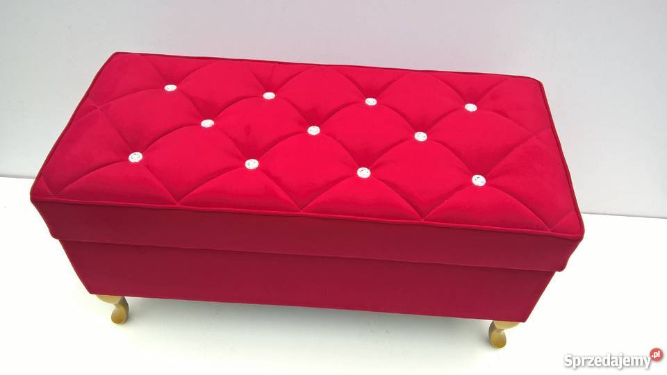 Pufa Ławka Ludwik SWAROVSKI Fotele i pufy Poznań sprzedam