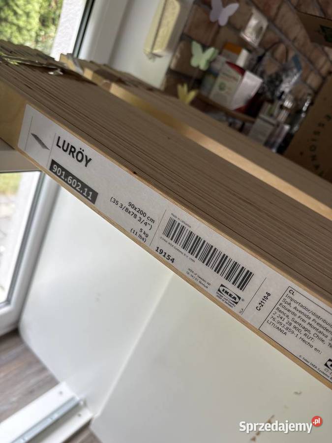 Dno łóżka stelaż Luroy Ikea 90x200 Gorzów Wielkopolski