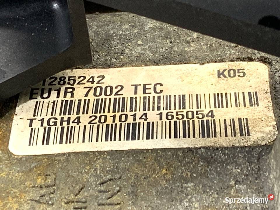 SKRZYNIA BIEGÓW VOLVO V60 I EU1R7002TEC 20 181 podkarpackie