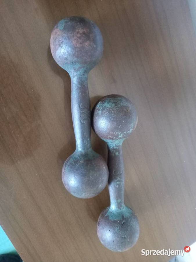 Sprzedam stare hantle PRL 2x3 Kraków