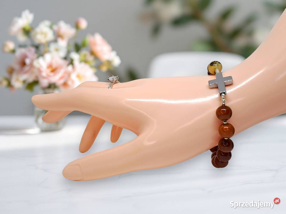 Bransoletka różaniec dziesiątka różańca z Warszawa
