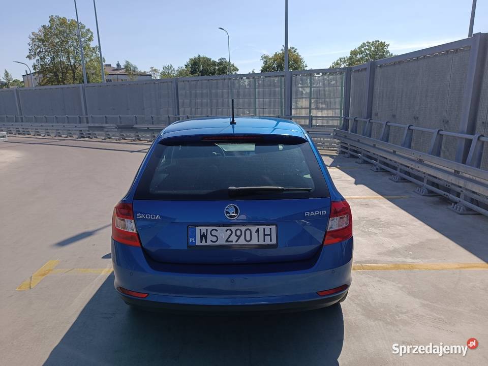 Skoda RAPID Spaceback DSG NAVI Koła zimowe Rok produkcji 2017 Siedlce