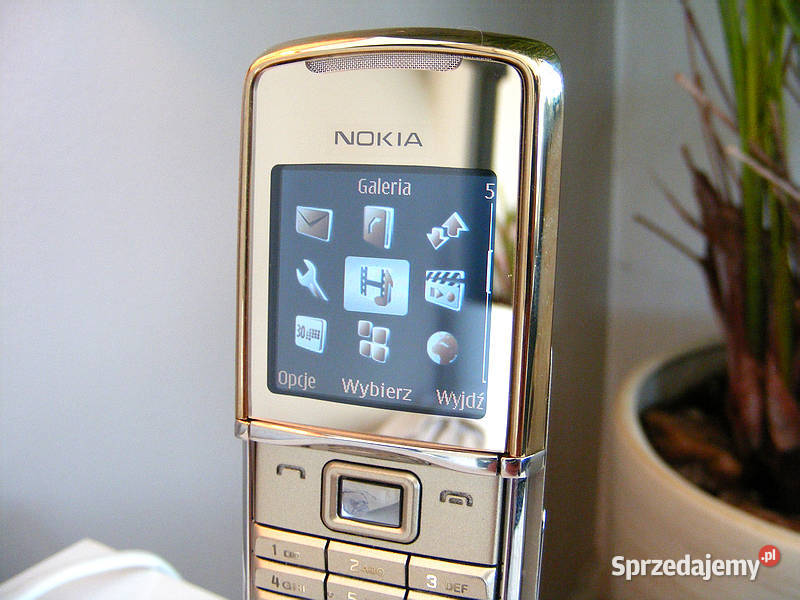 Telefon Nokia 8800 Sirocco Gold 18k ochrona łódzkie sprzedam
