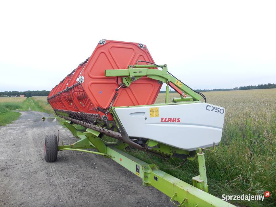 Heder Przystawka do Kombajnu CLAAS C750 Claas śląskie