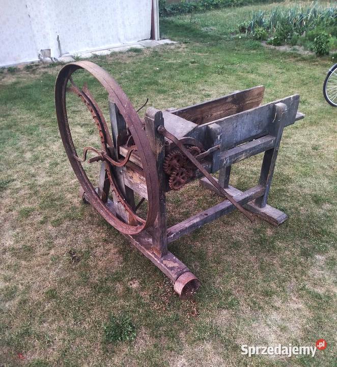 Zabytkowa sieczkarnia ręczna antyk Nieborów sprzedam