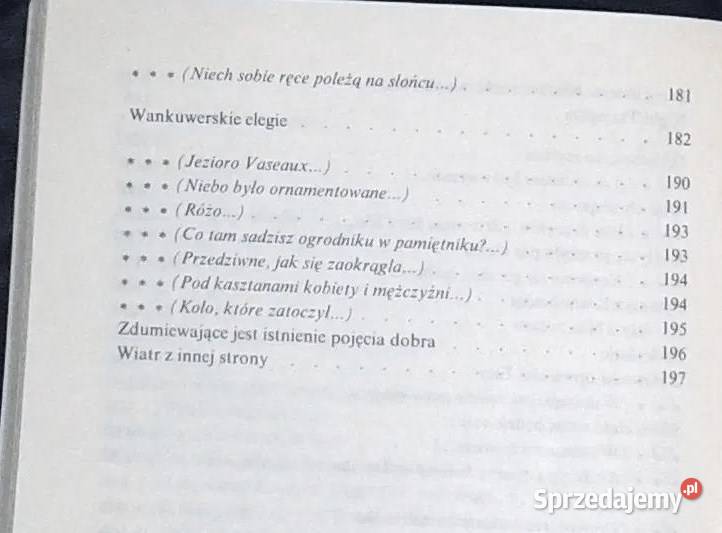 Wiatr z innej strony Wiersze zebrane z lat lubelskie Chełm