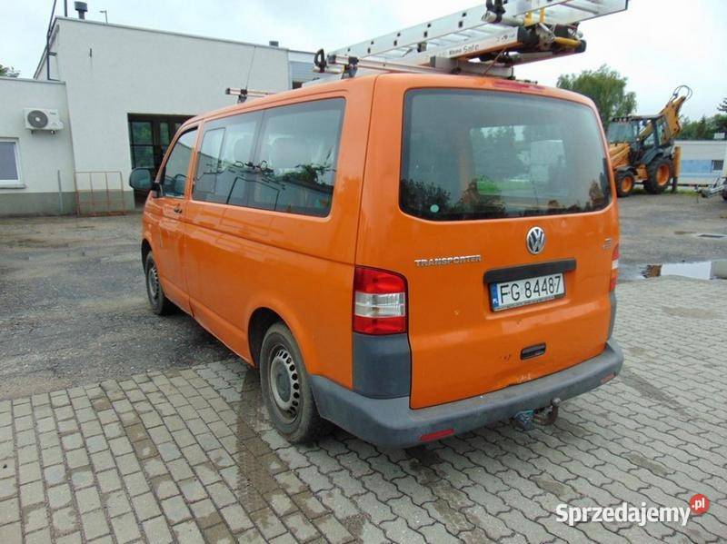 VOLKSWAGEN TRANSPORTER T5 2010 196800 ccm 140 mazowieckie Warszawa