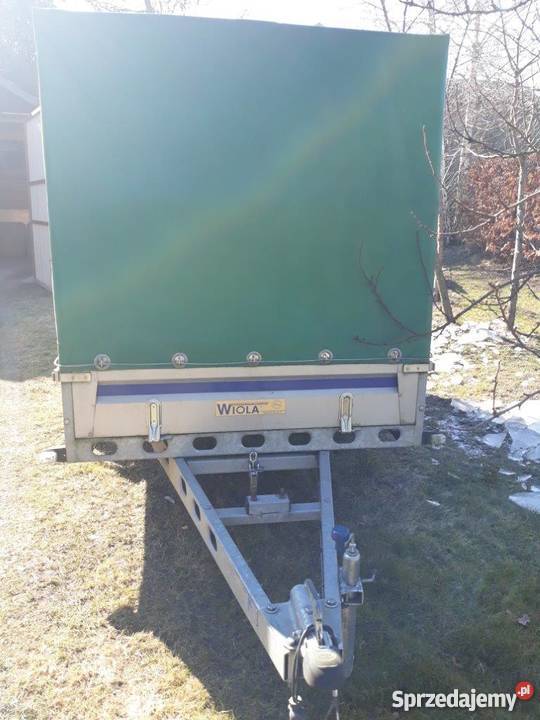 Przyczepa Wiola DMC 750 Burtowe i plandeki Uśnice