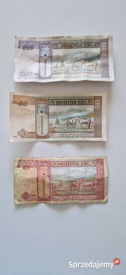 Zestaw kolekcjonerskich banknotów śląskie Dąbrowa Górnicza sprzedam