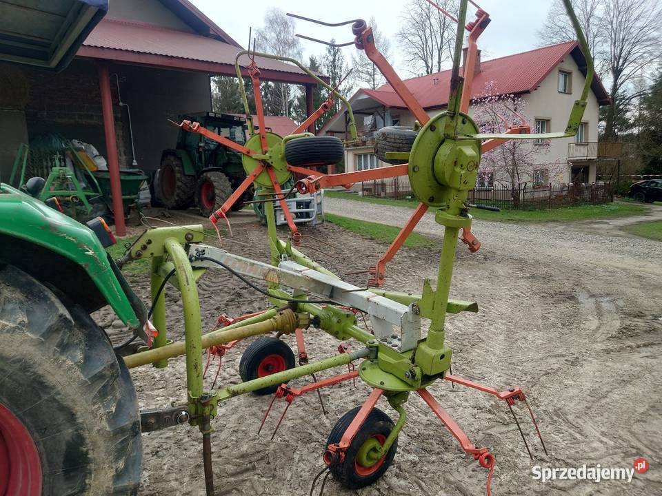 Claas W 540 SL przewracarka przetrząsacz pająk nieuszkodzony Rolnictwo