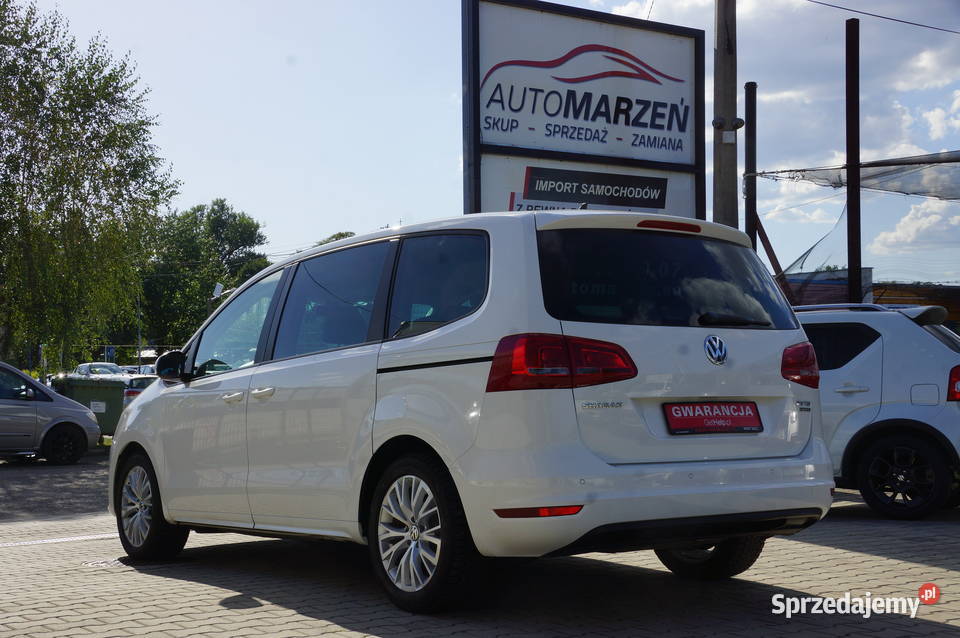 Volkswagen Sharan 20 TDI CR 140 4x4 Biksenon aluminiowe felgi