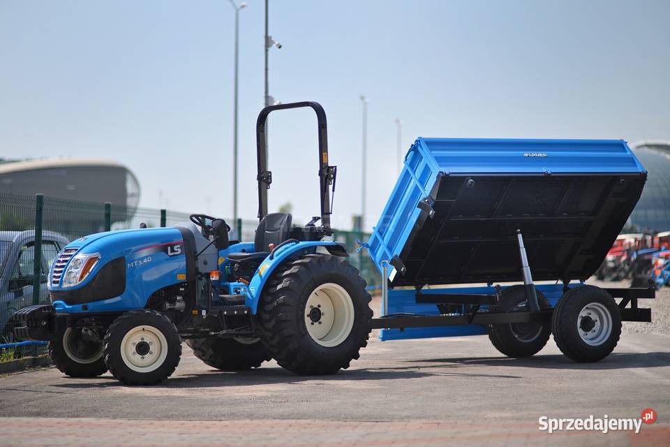 Przyczepa rolnicza jednoosiowa 2T z kiprem i Przyczepy rolnicze Tajęcina sprzedam