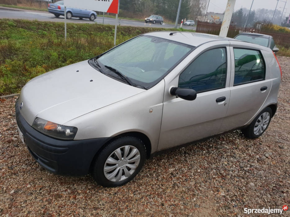 Fiat Punto II 2000r 12 Benzyna Stan bez wkładu łódzkie Łódź