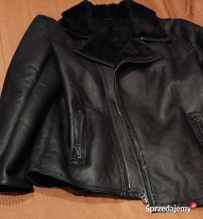 Sprzedam nowy męski kożuch licowany Ramoneska dolnośląskie Wrocław sprzedam