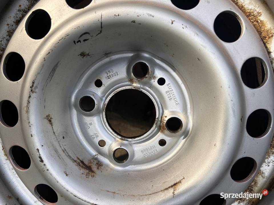 Bmw e30 Koło zapasowe zapas 4x100 14 oryginał Ogrodzieniec