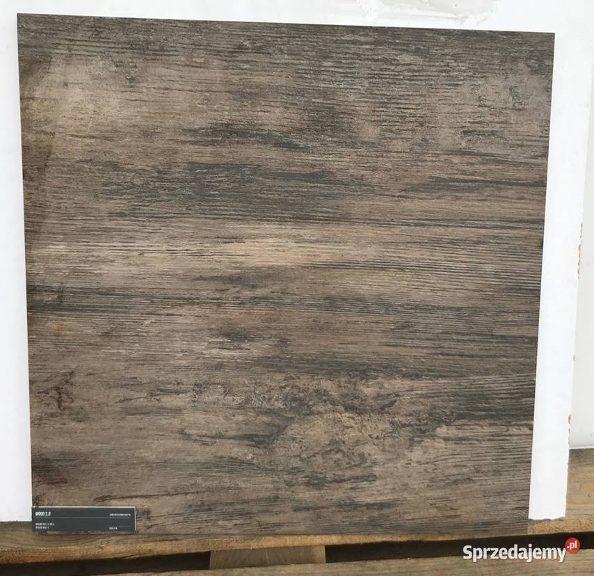 Gres Drewno taras balkon 60x60 grube 20 mm XXL Podłogi i schody Zakopane