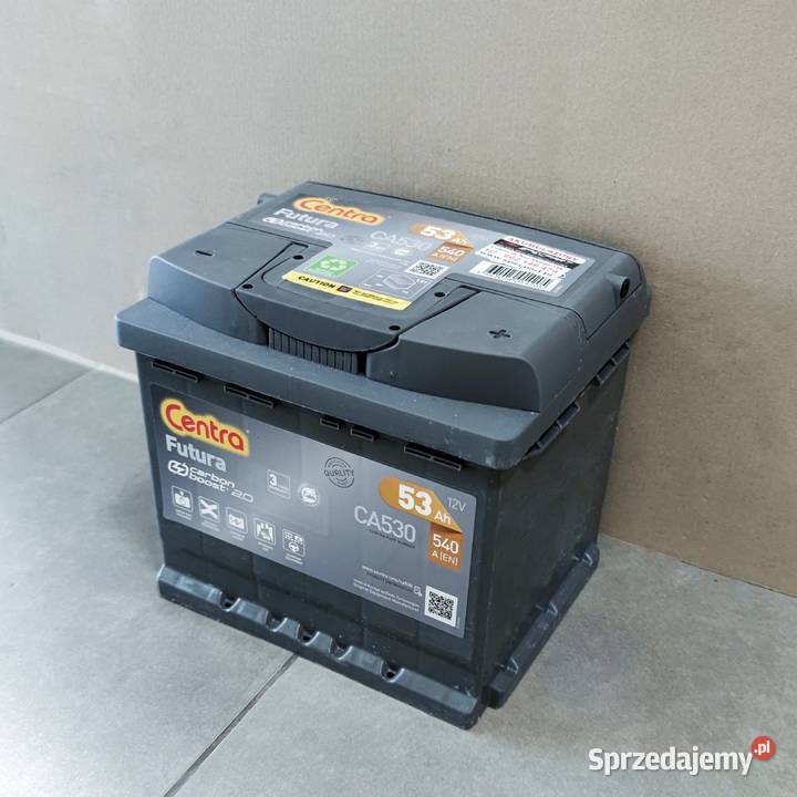 Akumulator Centra FUTURA 53Ah 540A EN PRAWY PLUS Łódź