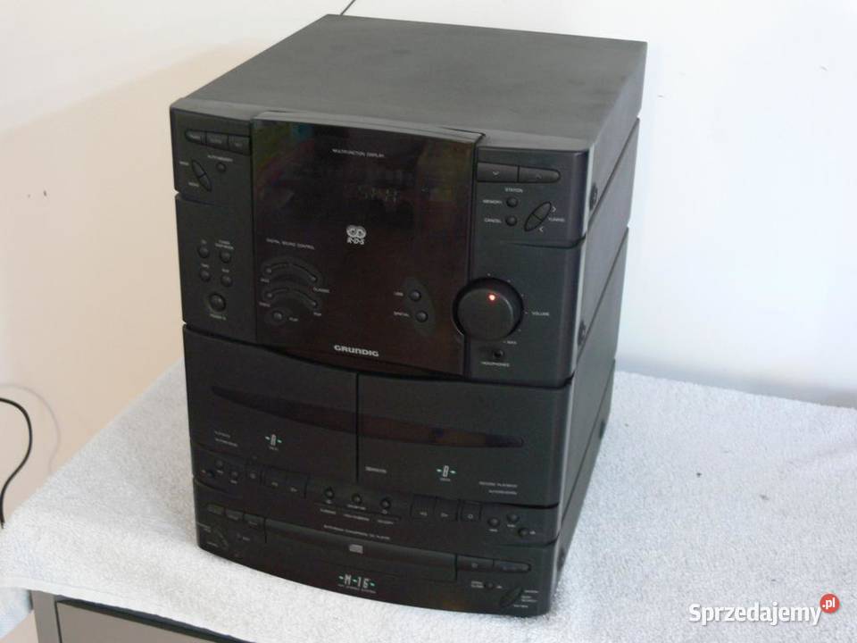 Wzmacniacz z radiem Grundig M16 RDS AUX WYSYŁKA podkarpackie Jasło