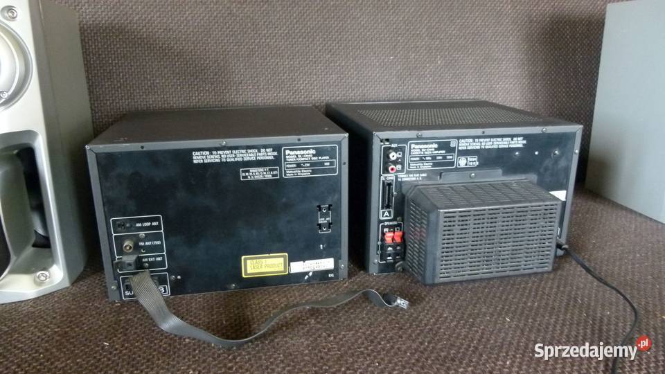 Miniwieża Panasonic SL SUCH40 SPRAWNA kolumny Zamość