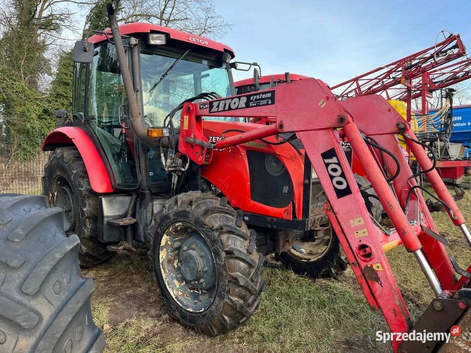 Ciągnik Zetor Proxima 6441 z turem tur Trac Lift zachodniopomorskie Dziedzice