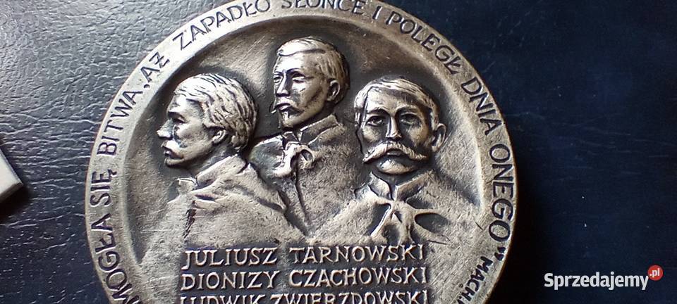 Stare monety Medal Powstanie Styczniowe Polska Lesko