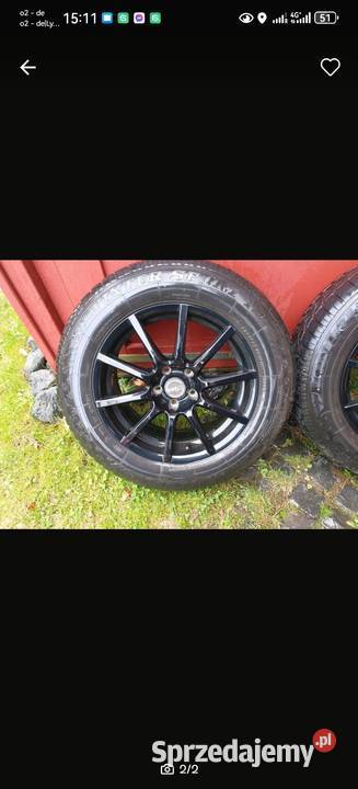 Felgi aluminiowe Platin 5x1143 17 et40 Nissan Samochodowe wielkopolskie Kalisz