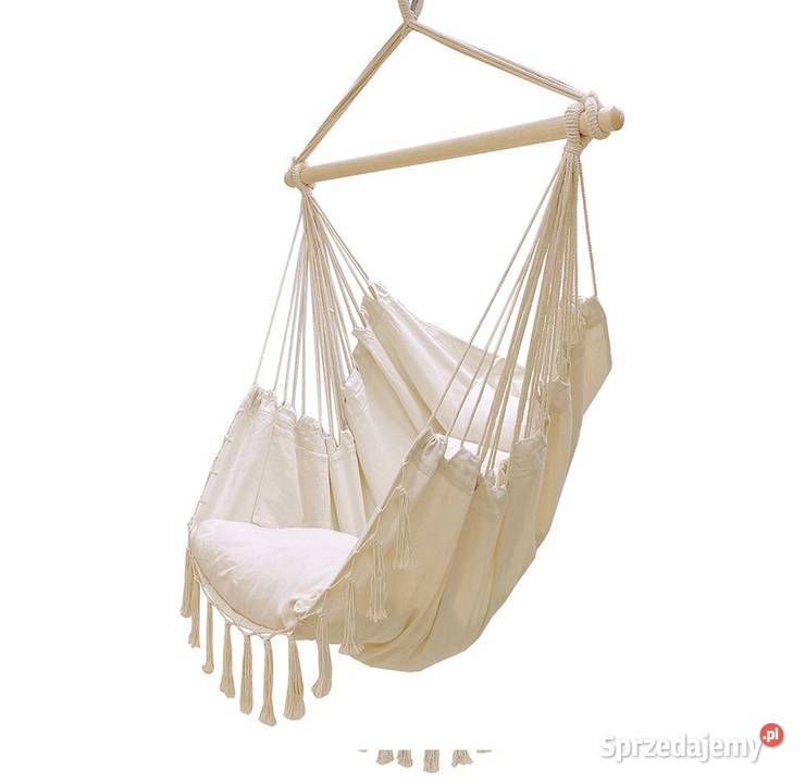 Huśtawka ogrodowa fotel wiszący brazylijski z Poznań