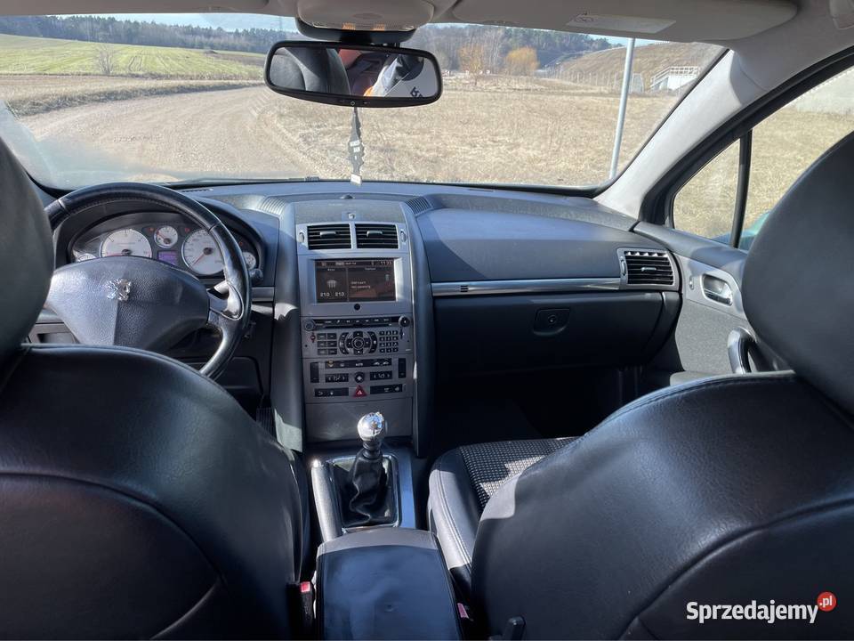 Peugeot 407 20hdi 2004r Skóry Hak Alu 4/5 Rutki-Kossaki