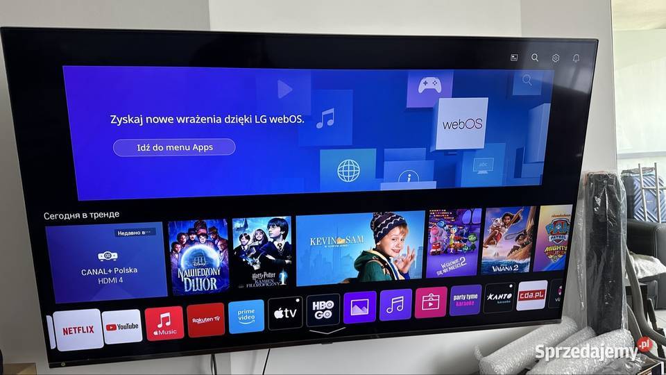 Telewizor LG 55SM8200 Warszawa sprzedam