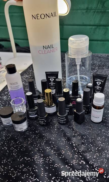 Zestaw do paznokci duży Sosnowiec sprzedam