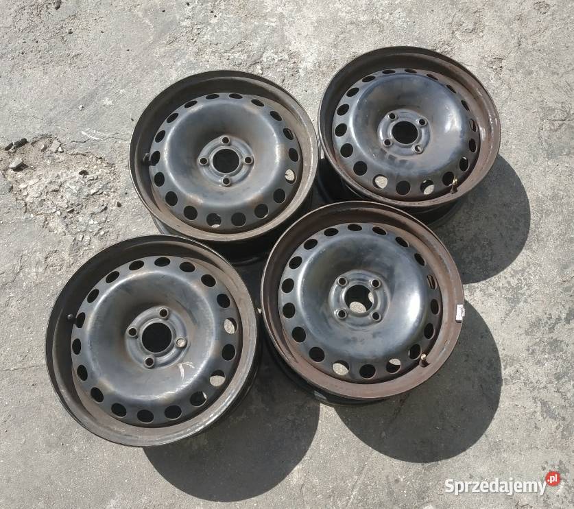 4 Felgi stalowe 15 Renault Megane Scenic Clio Samochodowe Warszawa sprzedam