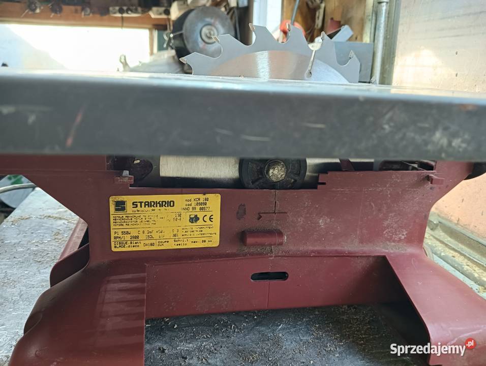 Piła przecinarka stołowa 550W 230V widia pilarka Wałbrzych