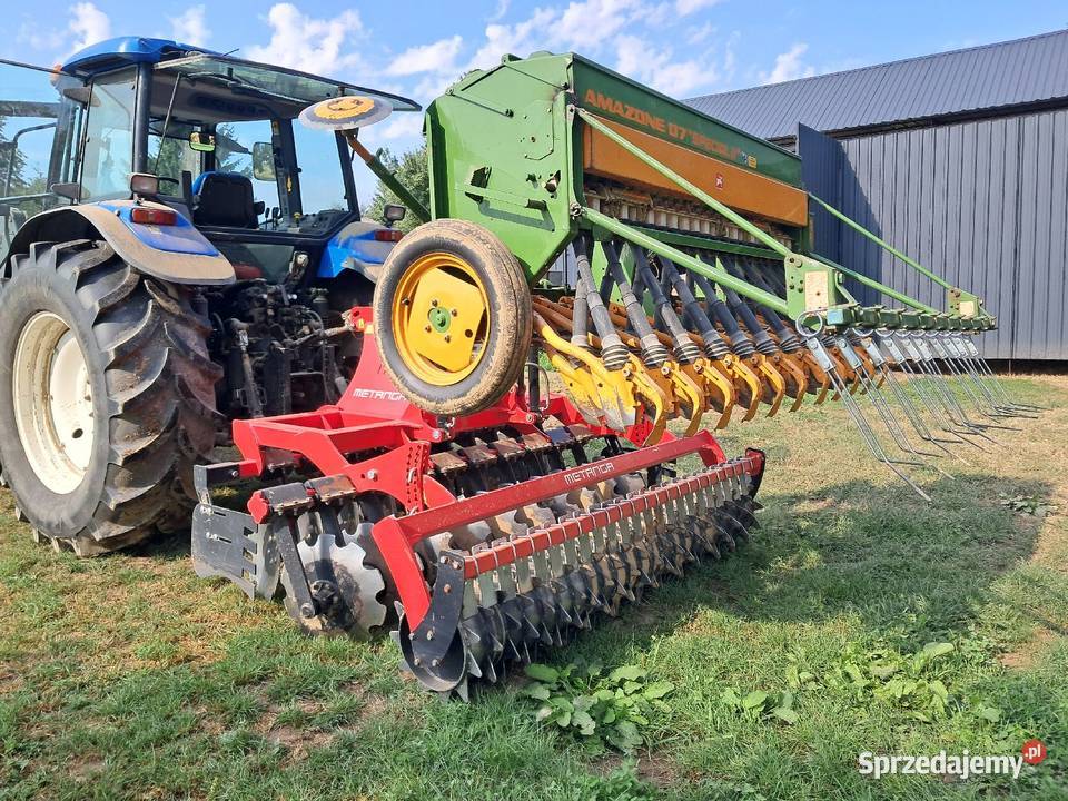 Zestaw siewny 25m agregat talerzowy siewnik nieuszkodzony Agregaty Lublin