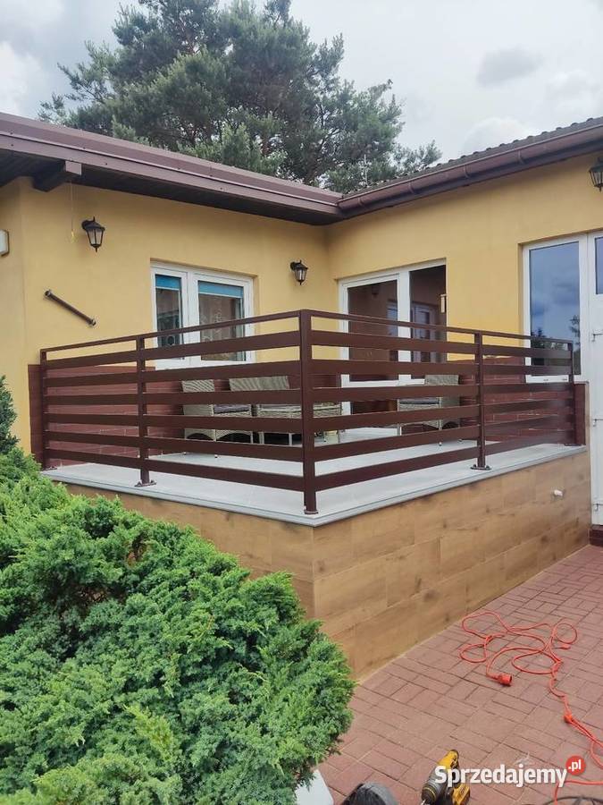 Balustrady barierka balkonowa Łódź