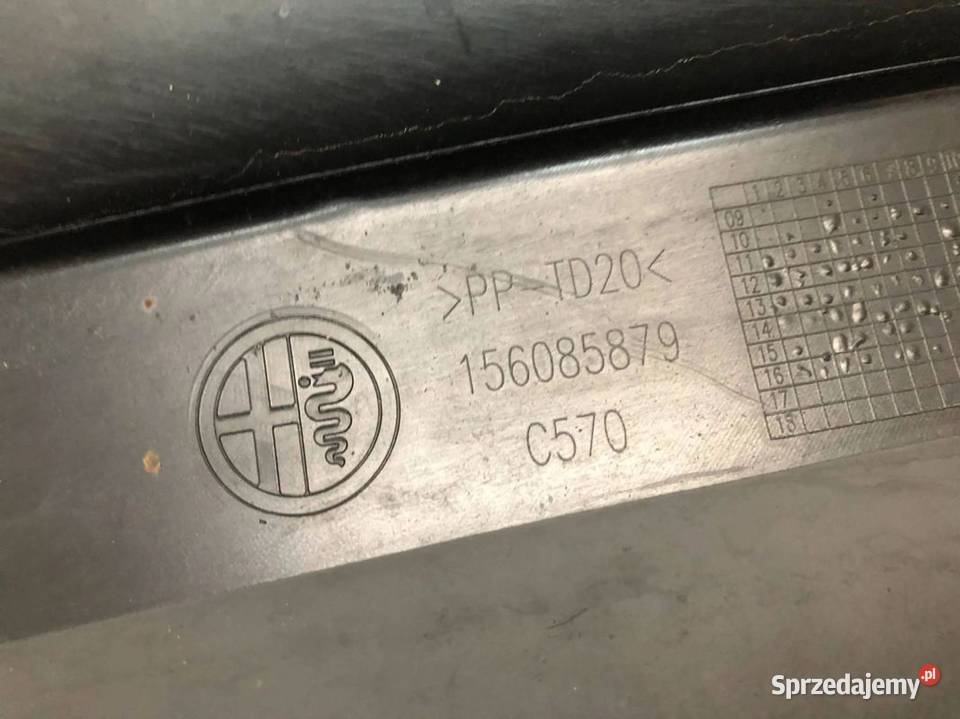 Alfa Romeo Giulietta 2015 Listwa dolna zderzaka Skarżysko-Kamienna