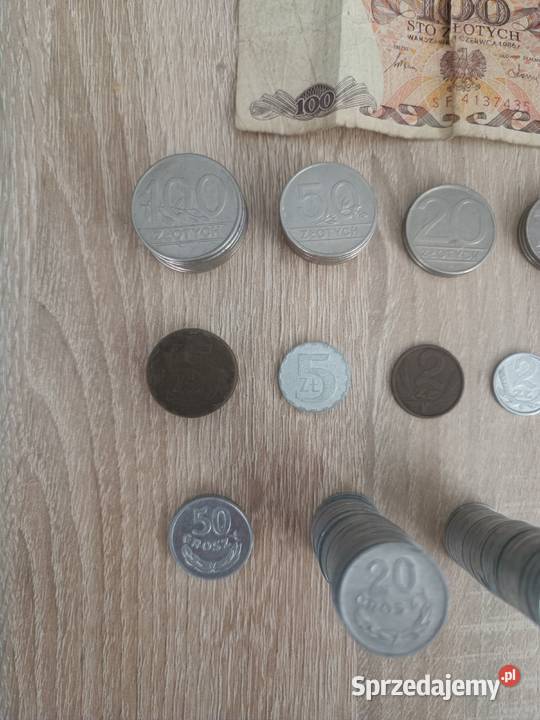 Monety i banknot polski z okresu PRL Numizmatyka Opoczno sprzedam