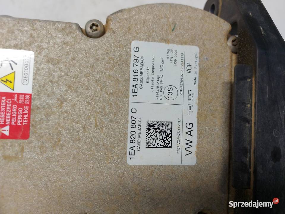 Audi Q4 ETRON 89A 89E KOMPRESOR SPRĘŻARKA Kompresory klimatyzacji