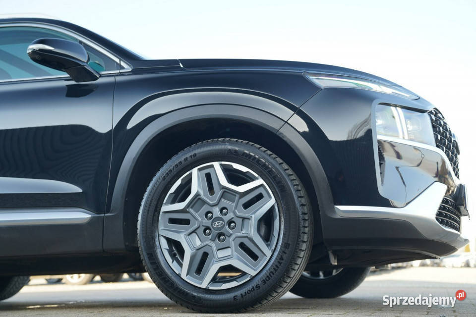 Hyundai Santa Fe FUL LED 7osob panorama skóra wielofunkcyjna kierownica Otmuchów