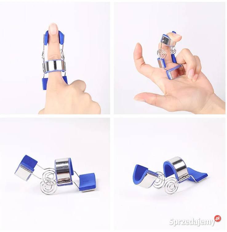 Orteza palca u dłoni Rehabilitacja Trening palca Płock