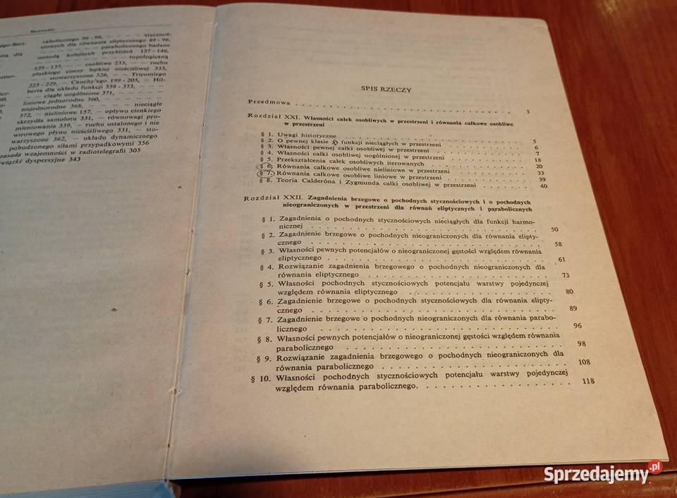 Równania całkowe i ich zastosowania 4 Całki twarda Gdańsk