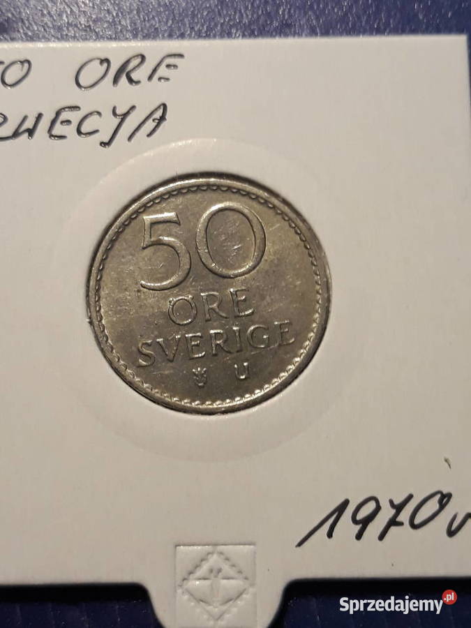 50 Ore Szwecja 1970 r Śliczne Konin sprzedam