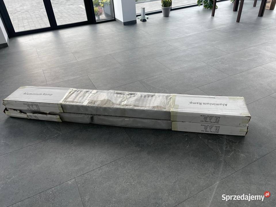 Aluminiowe najazdy 32m 3500 Nowe najtaniej Poznań