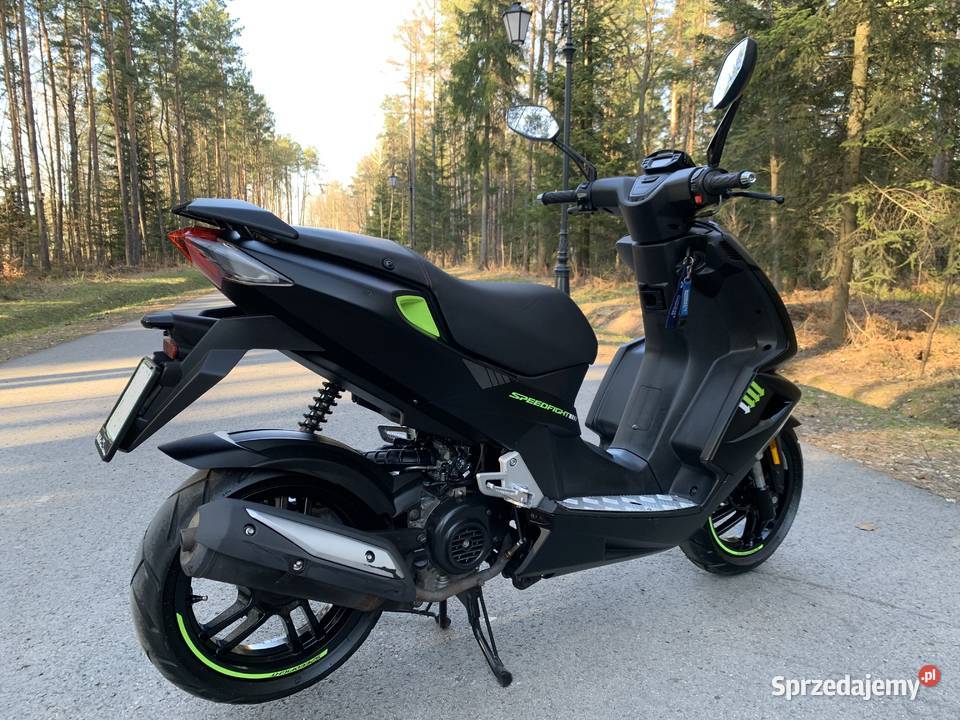 Peugeot Speedfight 4 Nowy Model LED 2019r Dark Kielce