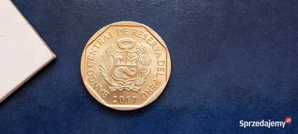 Stare monety 1 sol 2017 Peru podkarpackie