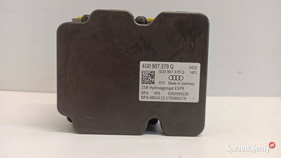 AUDI A6 C7 POMPA ABS 4G0907379Q dolnośląskie