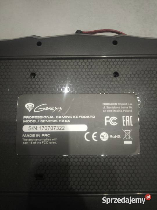 Klawiatura gamingowa świętokrzyskie Ostrowiec Świętokrzyski