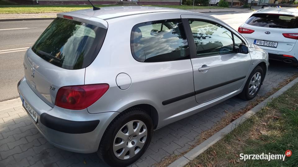 Peugeot 307 16 benzyna 2003 88 przebiegu klima isofix 307 Konin