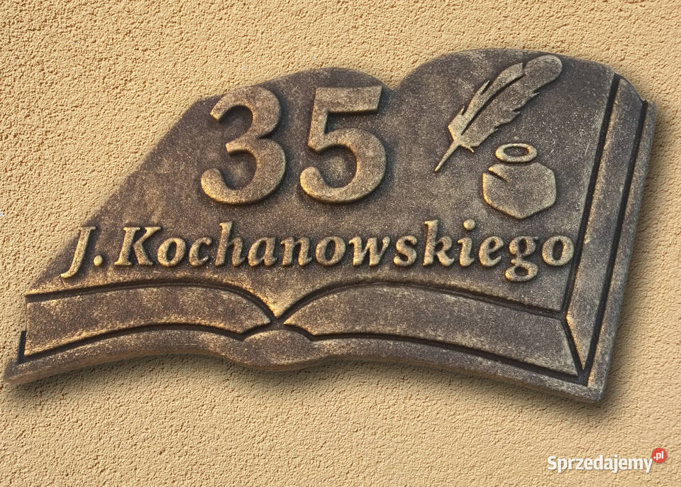 Ozdobna tablica adresowa Tablice i numery Koszalin