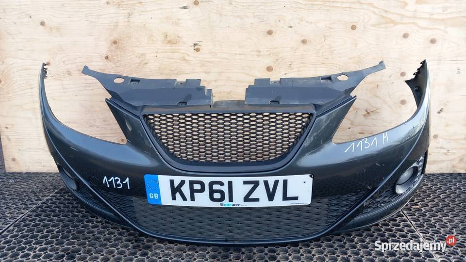 SEAT IBIZA 6J ZDERZAK PRZÓD HALOGEN Zbierkowo